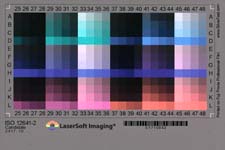 ISO 12641-2 transparency target part
      2